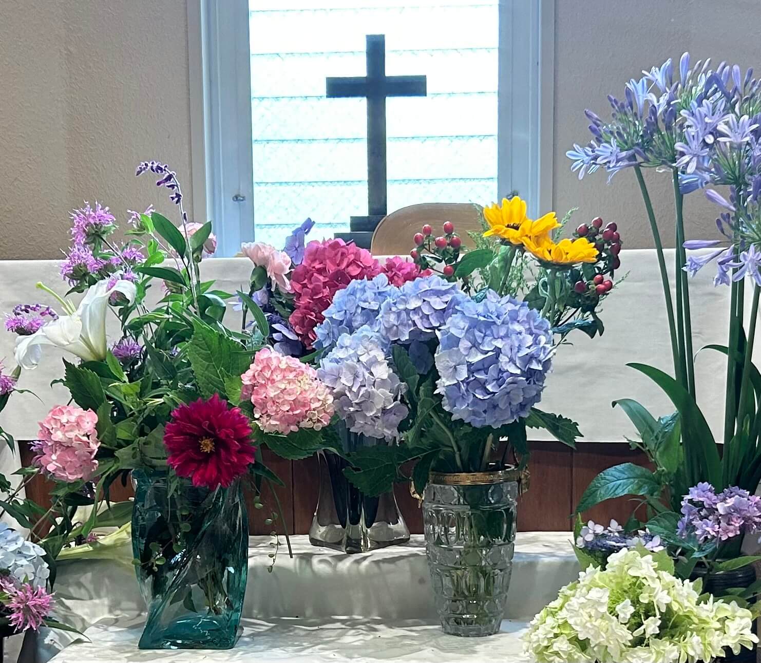 子供の日・花の日礼拝の報告です❗️